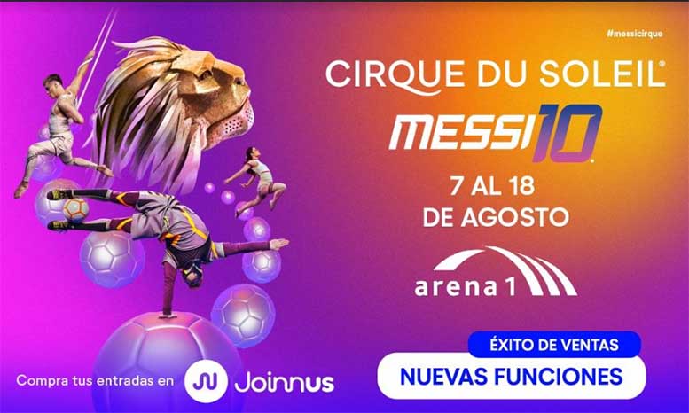 Éxito Total: “MESSI10 by Cirque du Soleil” Deslumbra en Lima con su primera función Sold Out