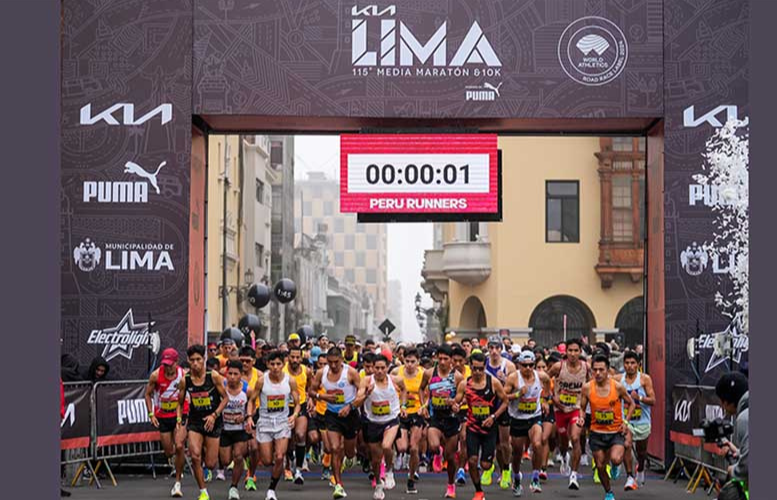 ¡La Fiesta del Running: 17,500 corredores disfrutaron de la Kia Media Maratón de Lima Powered by Puma!