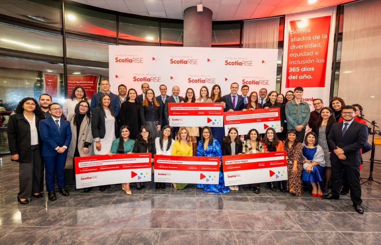 Scotiabank beneficiará a más de medio millón de peruanos gracias a su compromiso de Impacto Social