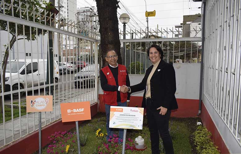 Se inaugura el primer Jardín Polinizador Alas para el Campo en Perú