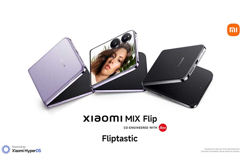 El smartphone pleglable de Xiaomi MIX Flip con lentes Leica Summilux se presenta en Perú