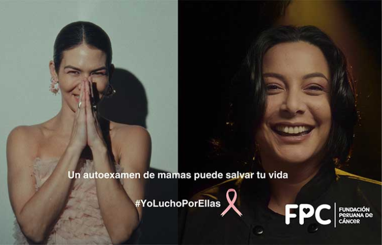 Anahí de Cárdenas y Natalia Salas, junto a la Fundación Peruana de Cáncer, resaltan la importancia de la prevención