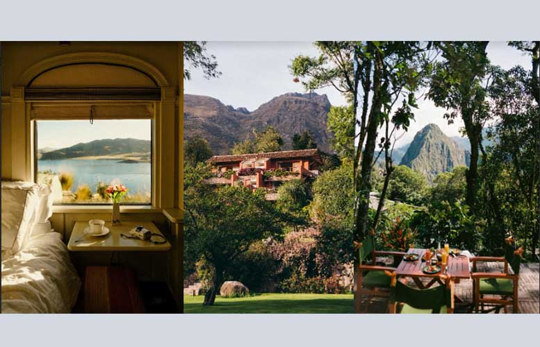 Hoteles y trenes de Belmond en Perú reconocidos  entre los mejores del mundo