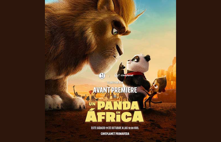 ‘Un panda en África’ llega a las salas de cine este 24 de octubre