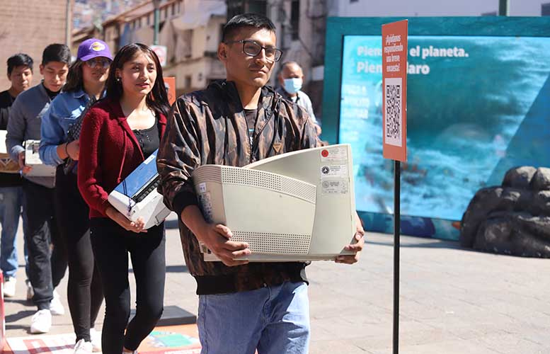 Claro impulsa campaña de reciclaje en alianza con la Municipalidad de San Borja