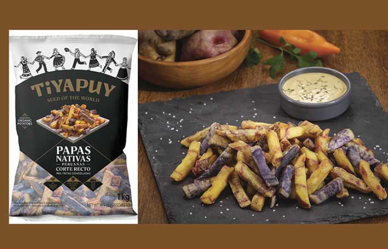 Tiyapuy presenta sus nuevas papas nativas prefritas y congeladas