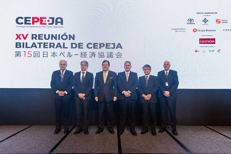 XV Reunión Bilateral de CEPEJA: Japón refuerza su interés en invertir en Perú