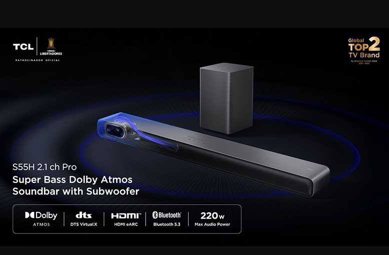 TCL estrena en Perú sus nuevos soundbars incorporados con tecnología de Sonido Adaptativo con IA