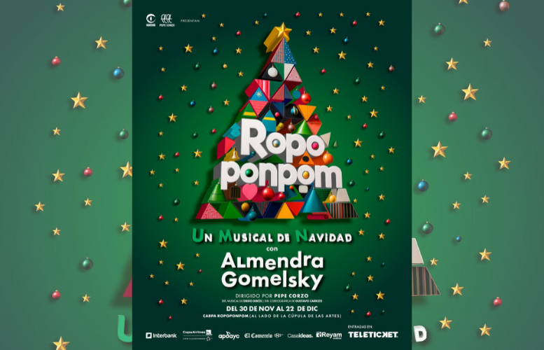 No te pierdas ‘Ropoponpom’, un extraordinario musical al interior de un árbol navideño