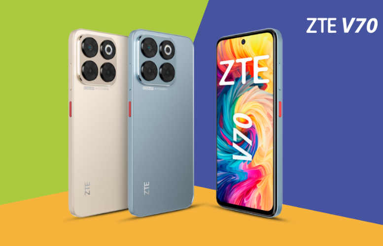 ZTE lanza en Perú el nuevo smartphone ZTE V70: potente cámara con IA de 108MP